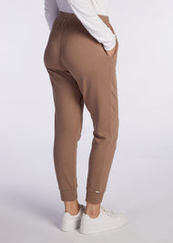 Cotton Cuffed Leggings Khaki | Aab Modest Activewear