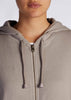 Modest Zip Up Hoody Grey | Aab Modest Activewear