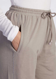 Cotton Track Pants Grey | Aab Modest Activewear