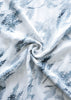 White Aquarelle Botanics Print Hijab - Final Sale