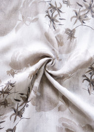 Vintage Peony Nerine Print Hijab - Final Sale