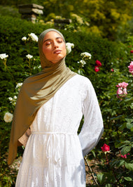 Broderie Maxi White