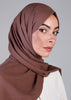 Cotton Twill Hijab Coffee