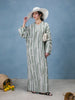 Green & Grey Crochet Kaftan