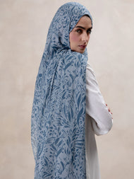 Blue Barley Premium Modal Hijab