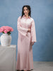Self Stripe Cotton Maxi Blush