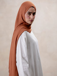Premium Modal Hijab Almond
