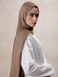 Premium Modal Hijab Cashew