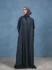 Cobalt Blue Wrap Abaya