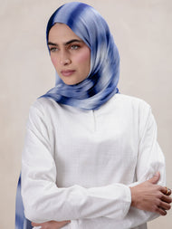 Blue Dye Premium Modal Hijab