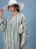 Green & Grey Crochet Kaftan