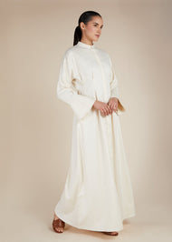 Bell Sleeve Maxi Off White