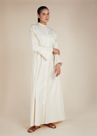 Bell Sleeve Maxi Off White
