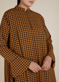 Houndstooth Abaya