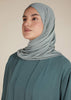 Two Piece Open Abaya With Slip Sage