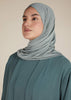 Two Piece Open Abaya With Slip Sage