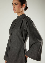 Tweedy Linen Maxi