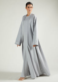 Twin Set Abaya Powder Blue