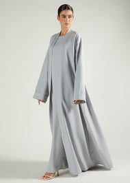 Twin Set Abaya Powder Blue - Final Sale