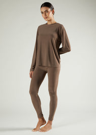 Second Skin Top Chestnut