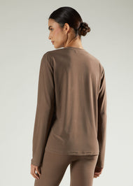 Second Skin Top Chestnut