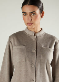 Utility Jacket Mink