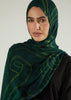 Green Swirl Premium Modal Hijab