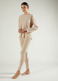 Second Skin Top Almond