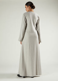 Knitted Wrap Maxi