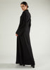 Knitted Abaya Black