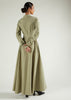 Green Tea Shirted Maxi
