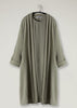 Girls Two Piece Open Abaya With Slip Mint
