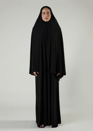Prayer Abaya Set Ebony