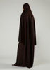 Prayer Abaya Set Chocolate