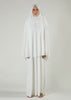 Prayer Abaya Set Ivory