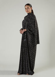 Printed Prayer Abaya Spiral