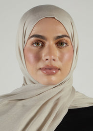 Warm Grey Premium Modal Hijab