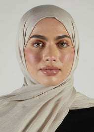 Warm Grey Premium Modal Hijab