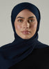 Tie Back Hijab Navy
