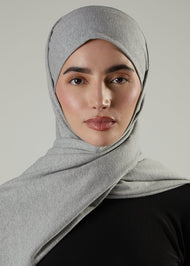 Tie Back Hijab Grey