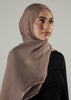 Dusty Rose Chiffon Silk Hijab