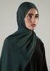 Olive Chiffon Silk Hijab