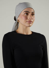 Bandana Grey Hijab Cap