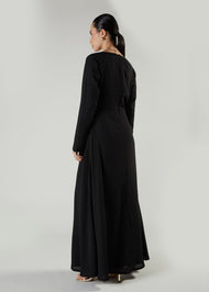 Side Twist Maxi Black