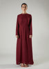 Side Twist Maxi Red