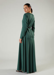 Tiered Maxi Green