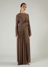Alaia Maxi Toffee