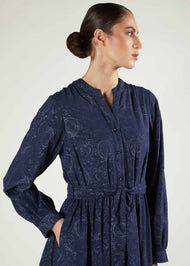 Winter Navy Maxi - Final Sale