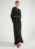 Denim Stitch Maxi Dress