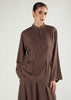 Peplum Top Taupe - Final Sale